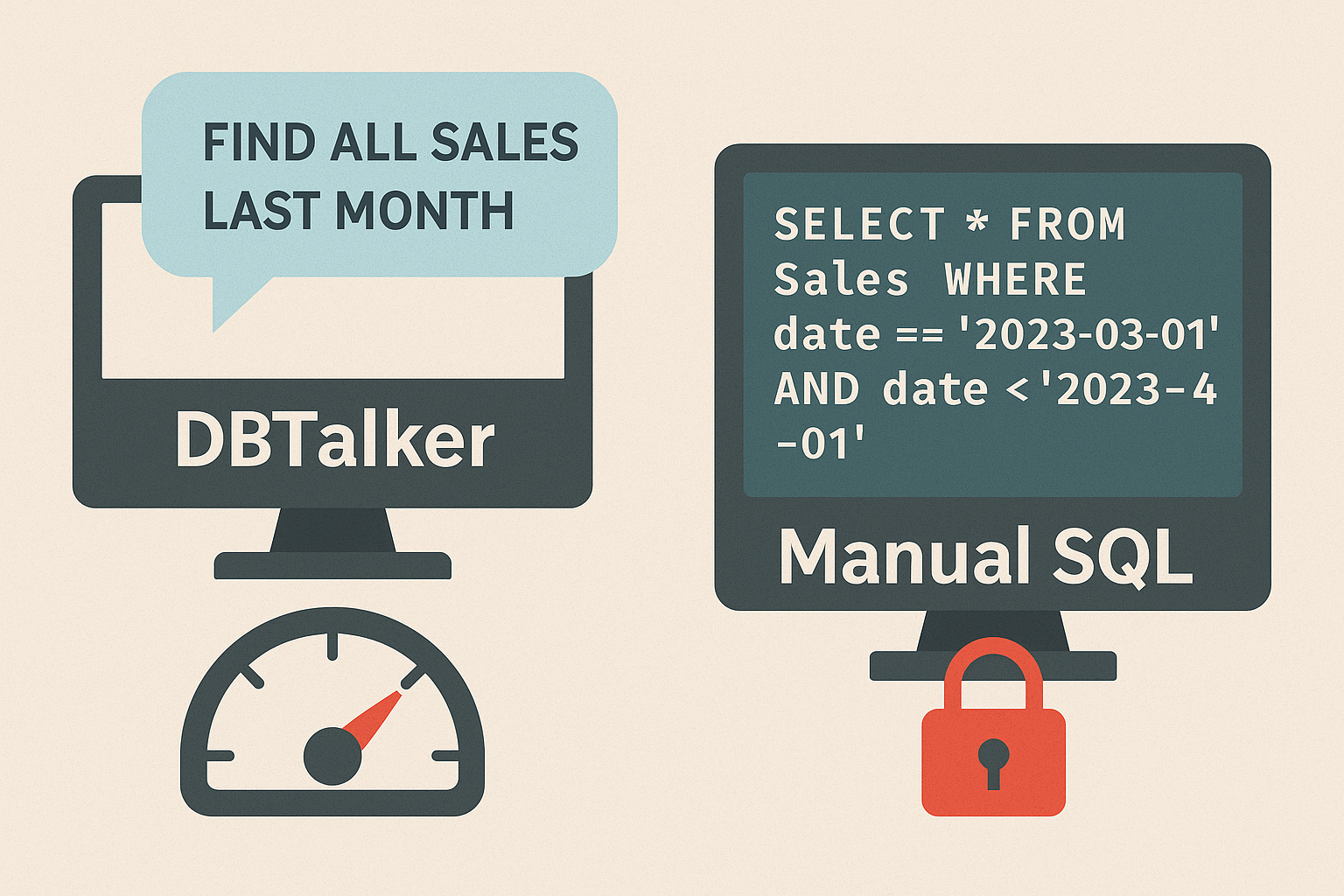 DBTalker vs. Manual SQL – Which Is Faster and Safer?