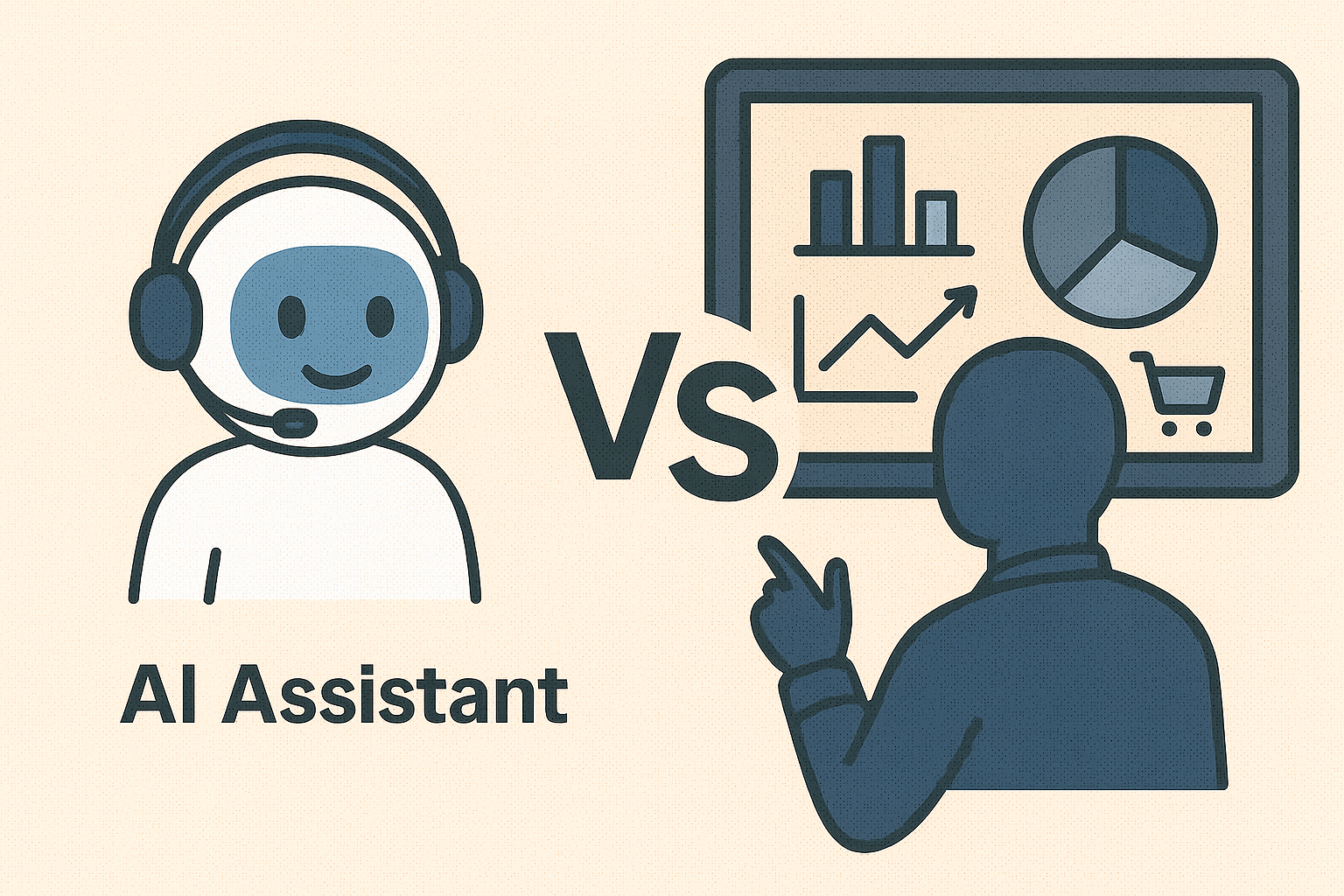 AI Assistants vs. Dashboard Tools: What’s Right for Your Store?